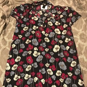 Ann Taylor T-Shirt Dress-XL